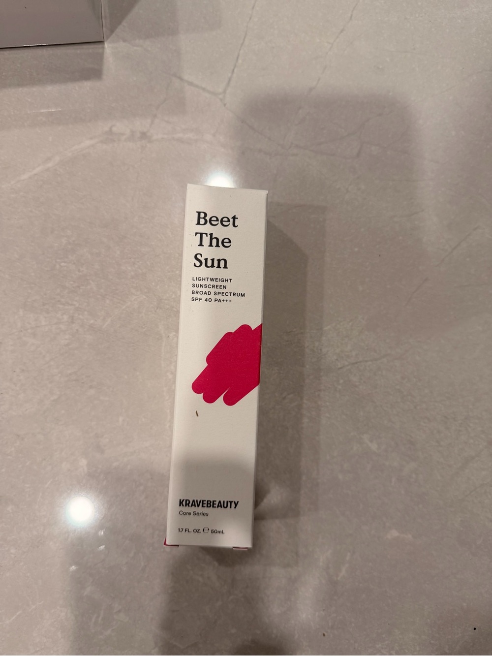 KraveBeauty Beet The Sun Lightweight Sunscreen - BRAND NEW NEVER USED